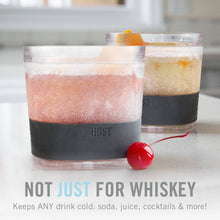 Load image into Gallery viewer, Whiskey FREEZE™ Insulated Cooling Cups - Smoke - CDU of 12
