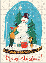 Load image into Gallery viewer, Snow Globe 130 Piece Puzzle Ornament
