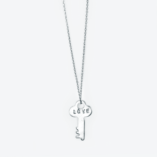 Dainty Maya Key Necklace