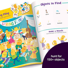 Load image into Gallery viewer, Easter Hidden Pictures Puffy Sticker Playscenes
