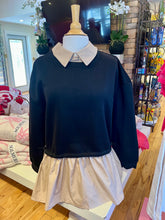 Load image into Gallery viewer, Marsha Collared Sweatshirt
