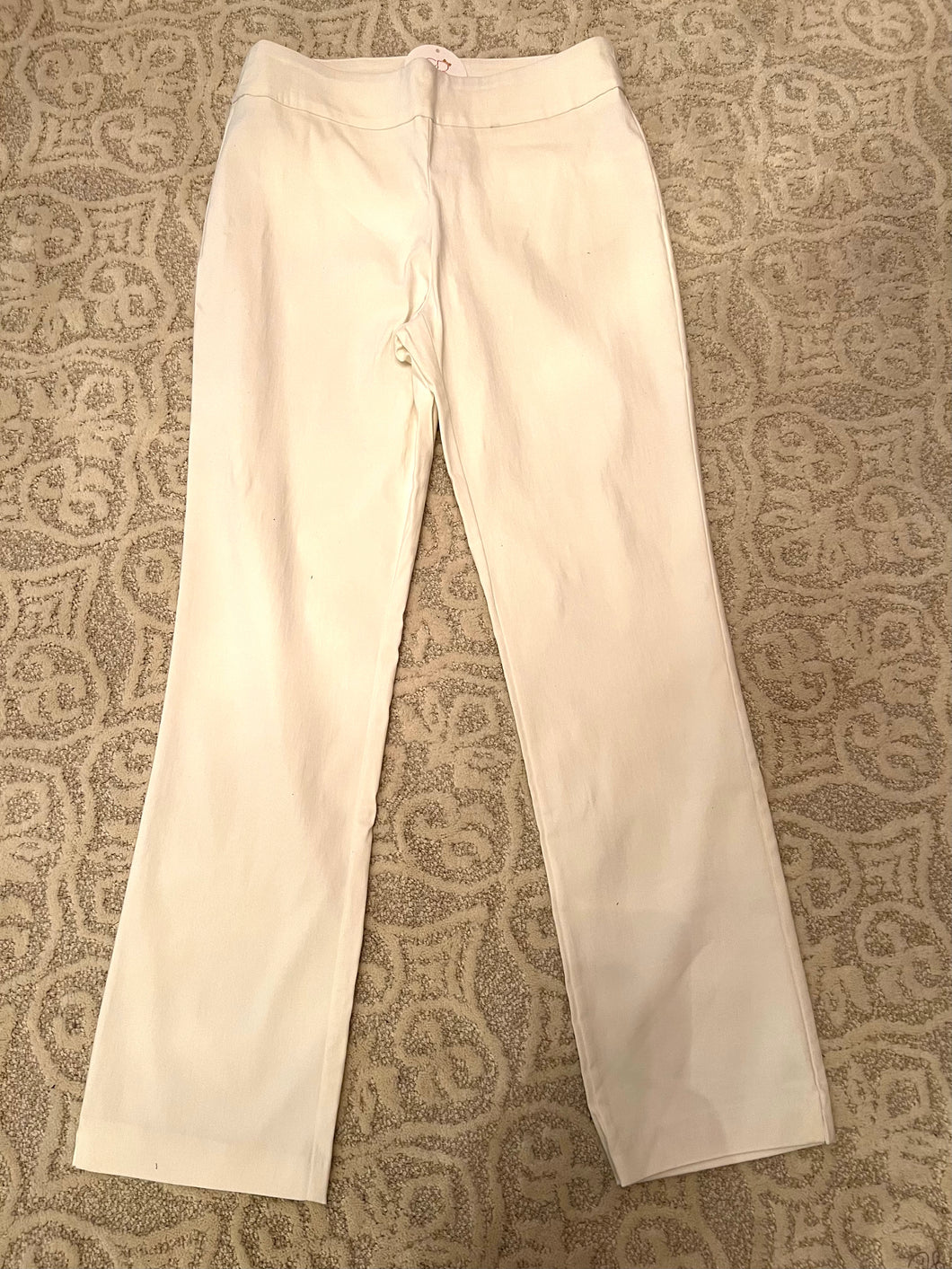 Winter White Straight Leg Pant