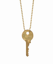 Load image into Gallery viewer, Vintage Classic Ball Chain Key Necklace
