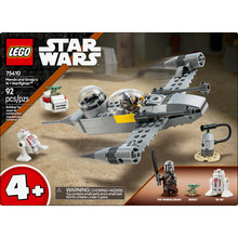 Load image into Gallery viewer, 75410 LEGO® Star Wars™ Mando and Grogu's N-1 Starfighter™

