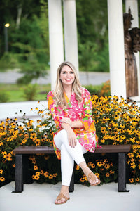 Tidal Wave Cotton Tunic