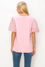 Load image into Gallery viewer, Raquel Stretch Pointe Knit with Flower Lace
