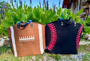 Sports Canvas Tote Bag