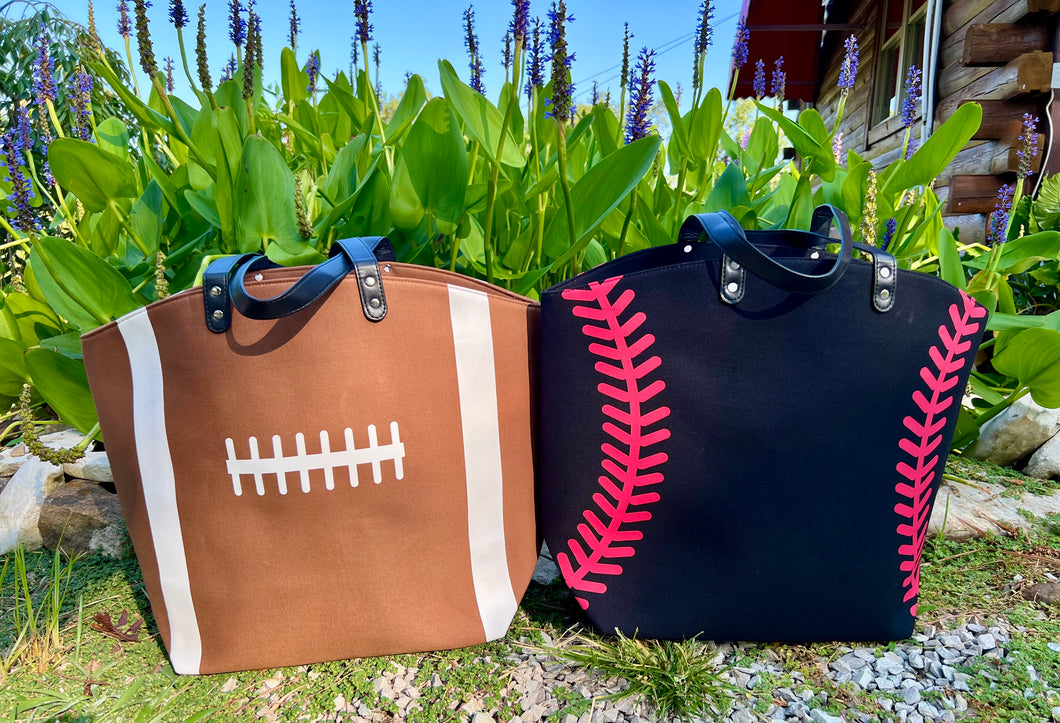 Sports Canvas Tote Bag