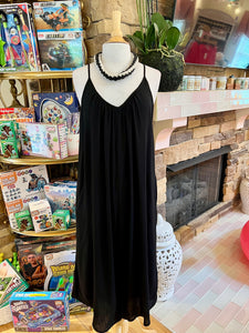 Black Linen Jumper