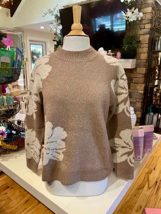 Delia Mock Neck Sweater