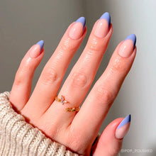Load image into Gallery viewer, French Lilac Press-On Nails | Short Almond | Spring Purple
