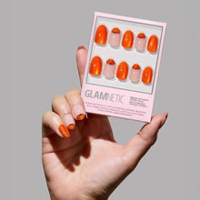 Load image into Gallery viewer, Pumpkin Patch Press-On Nails | Short Oval | Halloween Fall
