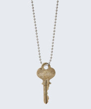 Load image into Gallery viewer, Vintage Classic Ball Chain Key Necklace
