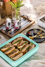 Load image into Gallery viewer, Classic Set - Pan Frame w/ Lid &amp; Serving Spoon - Aqua
