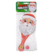 Load image into Gallery viewer, Santa Paddle Ball 10&quot; - LLB Toys
