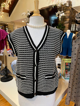 Load image into Gallery viewer, Jacquard V-Neck Sweater Vest
