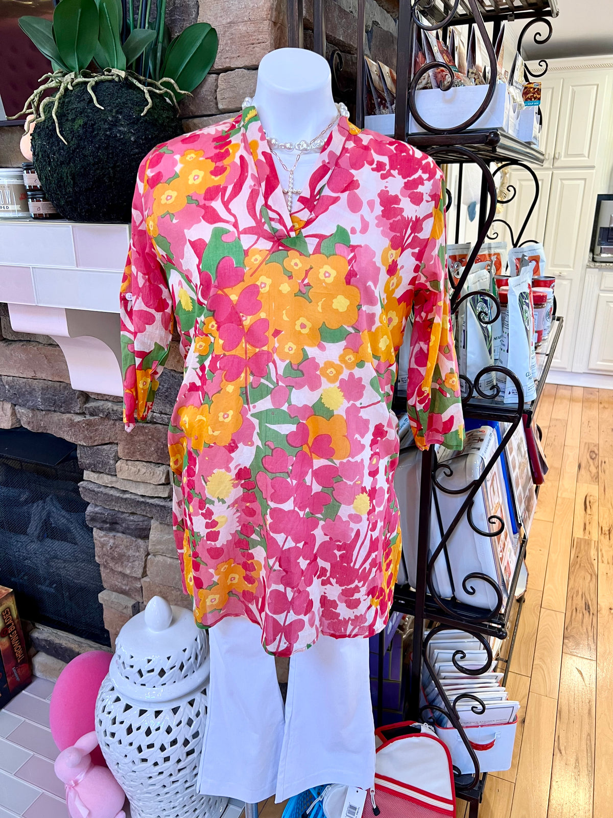 Tidal Wave Cotton Tunic