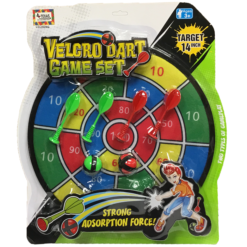 Classic Velcro Dart Board Game Set