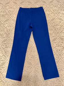 Royal Blue Straight Leg Pant