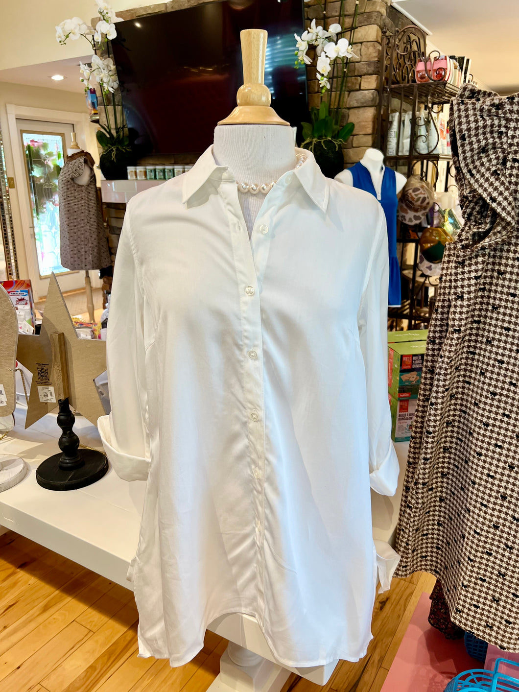 White Button Down