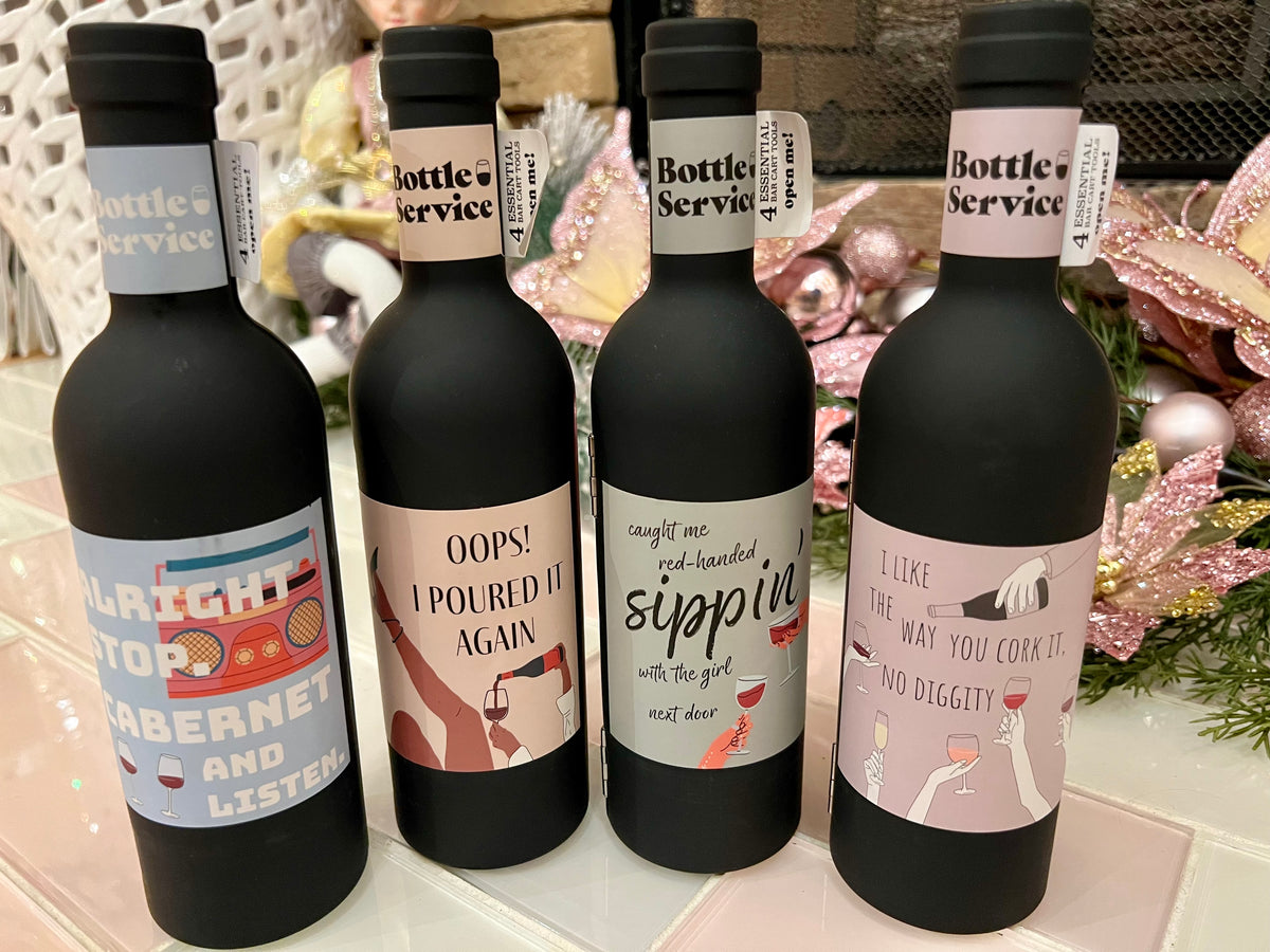 Wine Bottle Accessory Kit