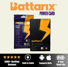 Load image into Gallery viewer, Batteries Power Card
