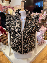 Load image into Gallery viewer, Animal Print Denim Vest

