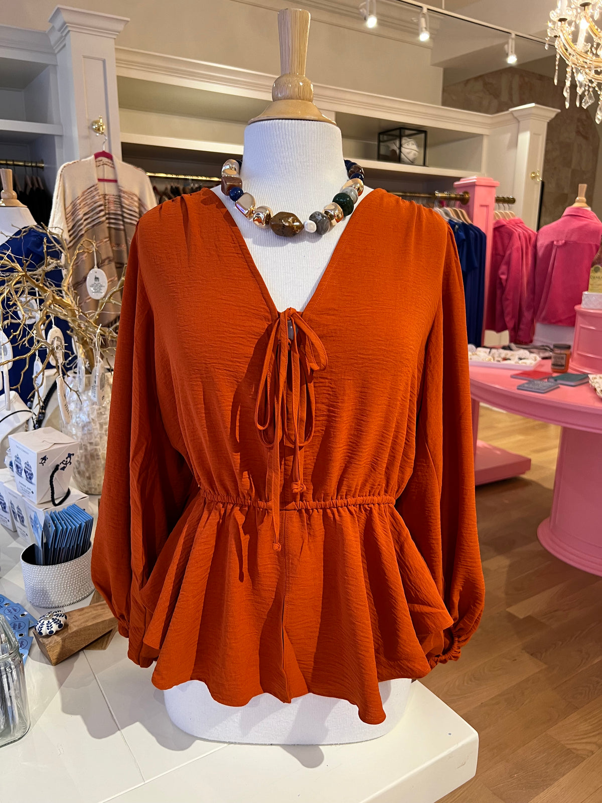 Sienna Airflow Peplum Top