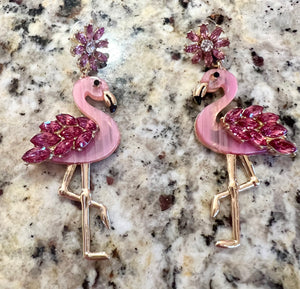 Flamingo Earrings