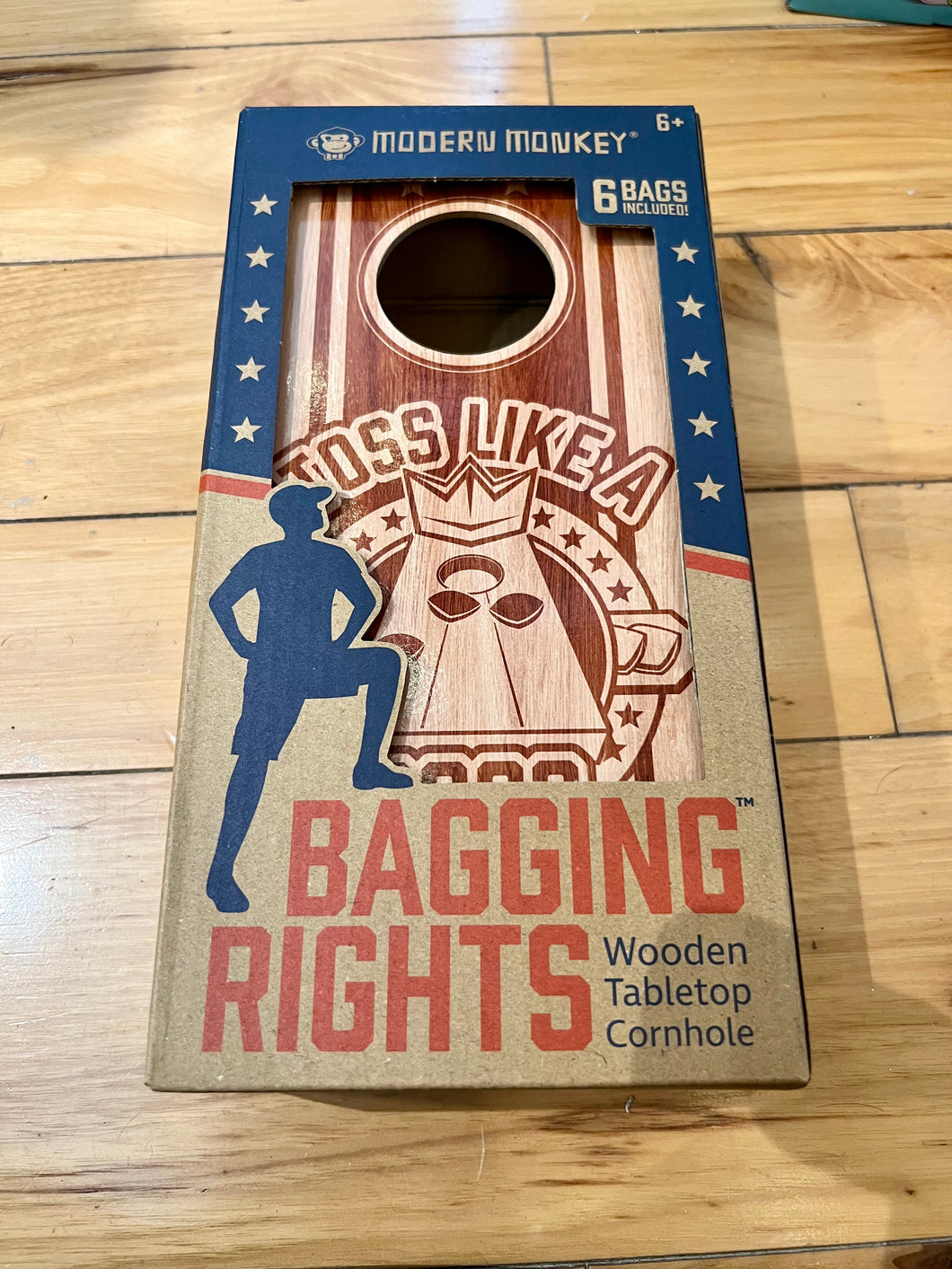 Wooden Tabletop Cornhole