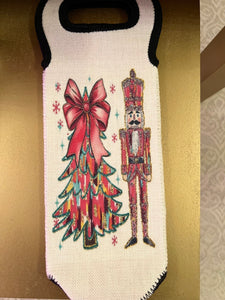 Holiday Wine Tote
