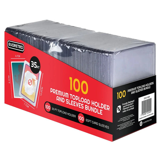 Toploader & Penny Sleeve Combo Pack (100)