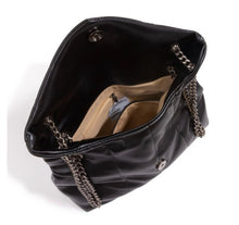 Load image into Gallery viewer, Black Vegan Leather Crossbody Bag
