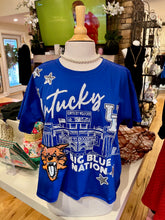 Load image into Gallery viewer, The Fourth Quarter Sequin Tee | Kentucky
