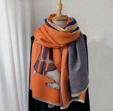 Load image into Gallery viewer, Artisan Reversible Shawl
