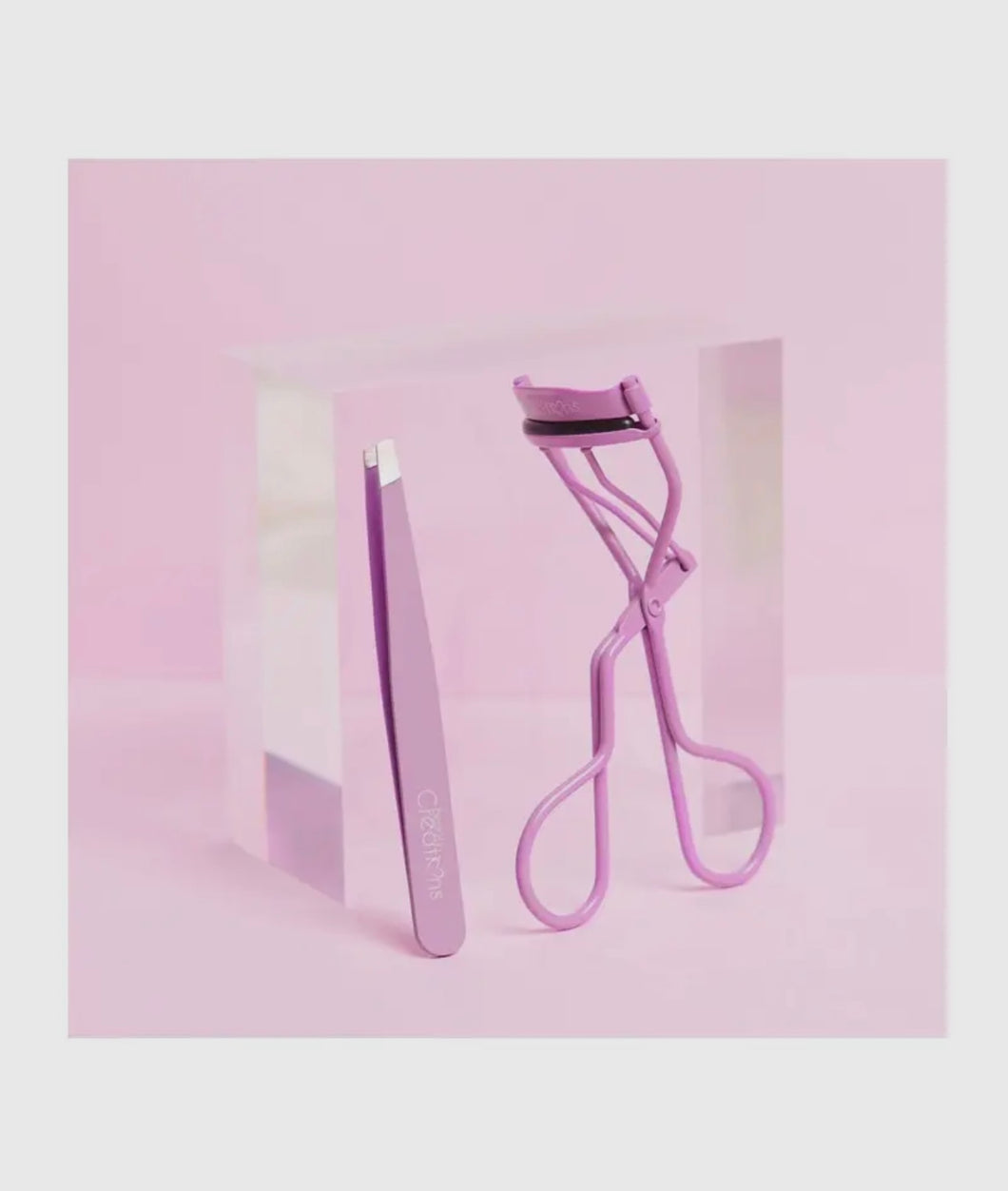 Eyelash Curler & Tweezer Set