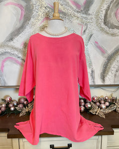 Strawberry Oversized Tunic Top