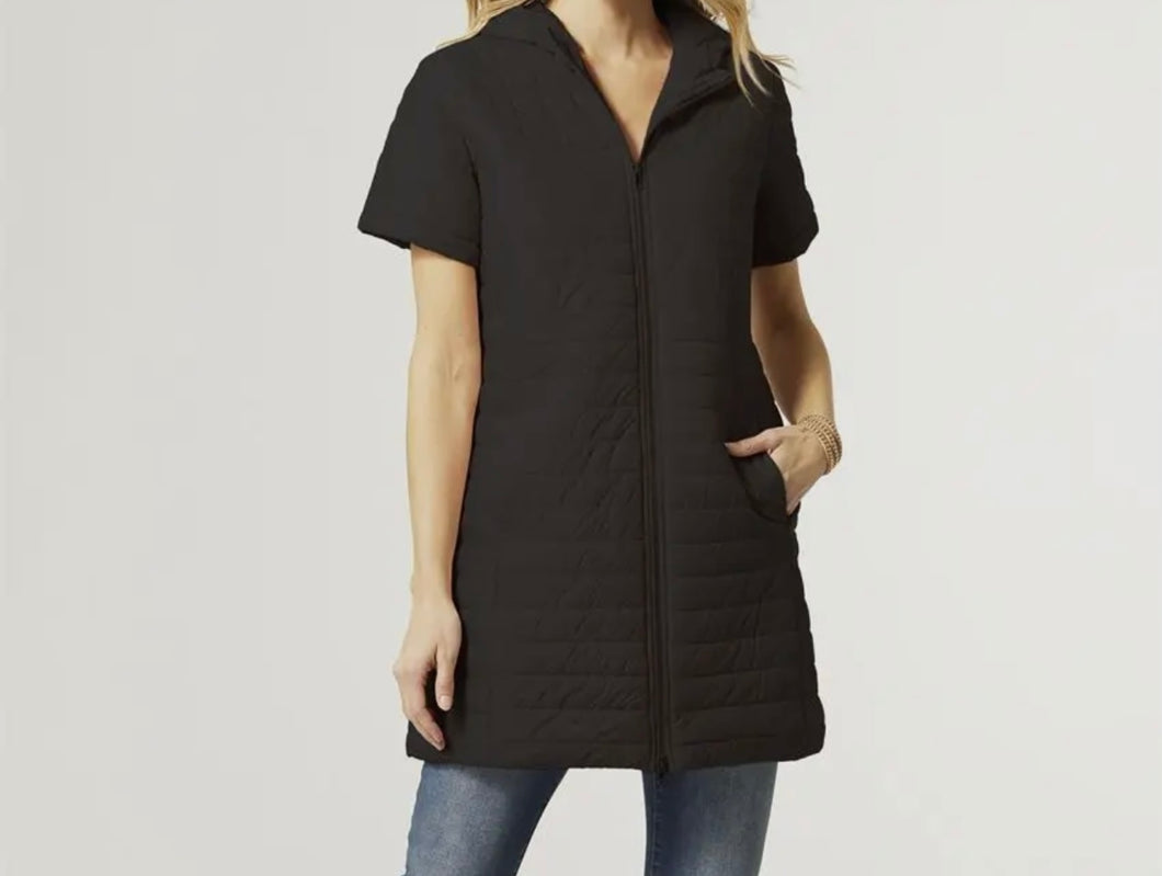 Short Sleeve Puffer Jacket