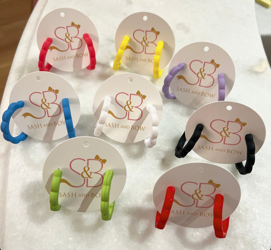 Spring Hoop Earring
