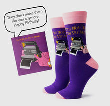 Load image into Gallery viewer, Birthday Gift Card &amp; Sock Set
