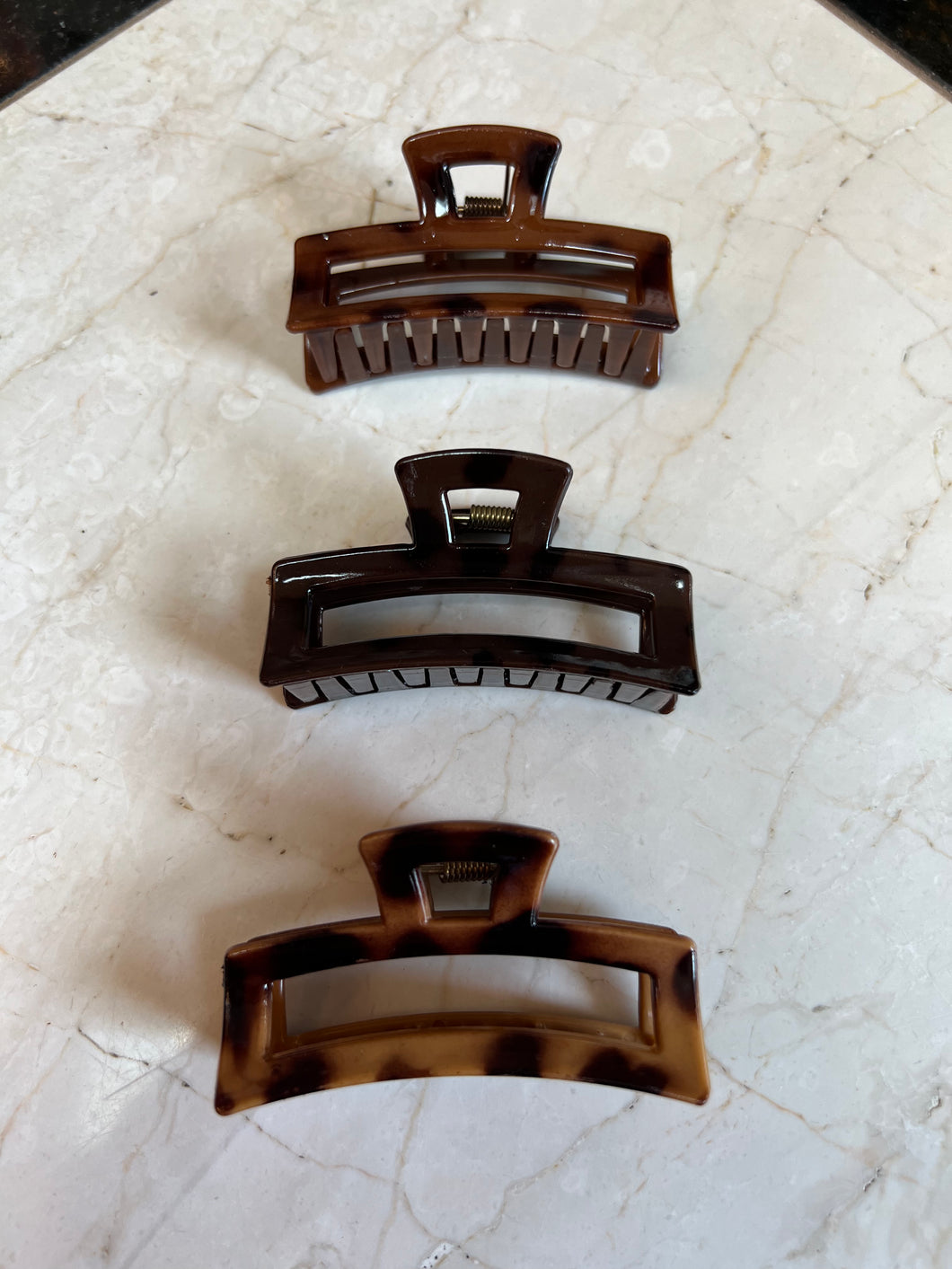 Small Square Claw Clips
