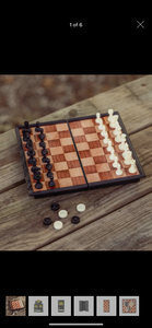 Magnetic Travel Chess & Checker