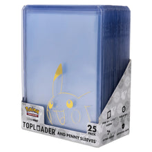 Load image into Gallery viewer, Toploader: 3x4 Pikachu and Penny Sleeves Combo (25)
