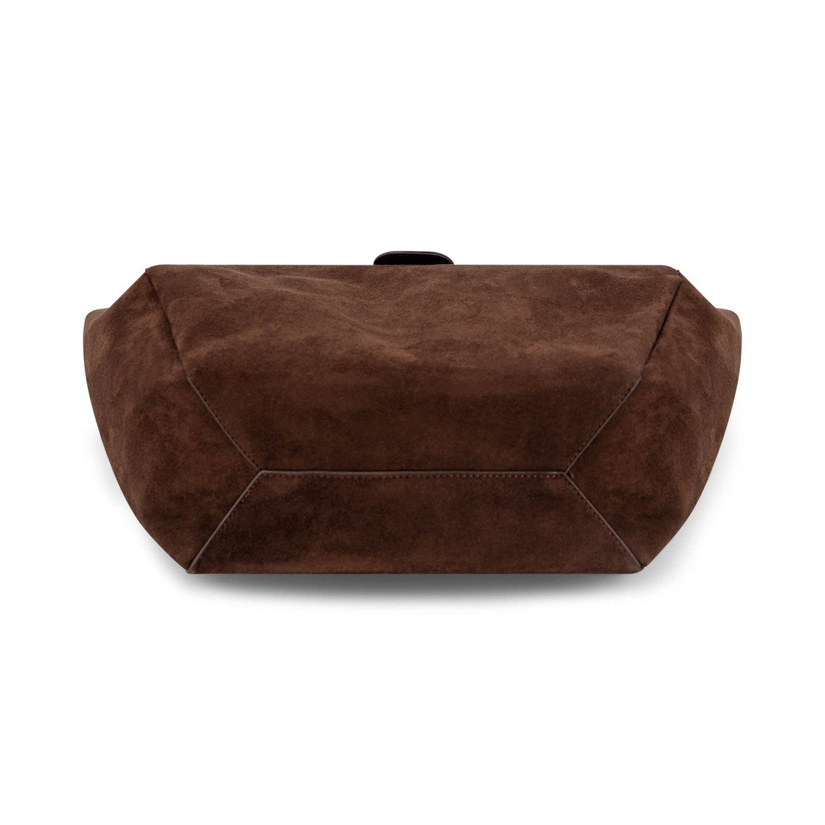 Harper Lock Suede Tote Bag