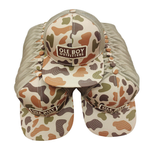 Load image into Gallery viewer, OLE BOY Camo Trucker Hat
