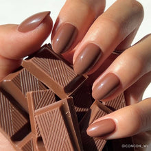 Load image into Gallery viewer, Chocolate Brown Press-On Nails | Fall Solids | Short Oval
