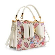 Load image into Gallery viewer, Amelie Floral Garden Bow Women's Crossbody Bag

