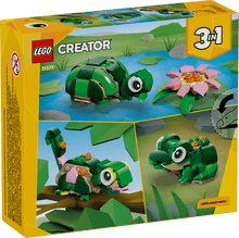 Load image into Gallery viewer, 31377 LEGO® Creator 3-in-1: Turtle with a Water Lily Flower

