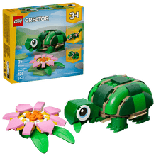Load image into Gallery viewer, 31377 LEGO® Creator 3-in-1: Turtle with a Water Lily Flower
