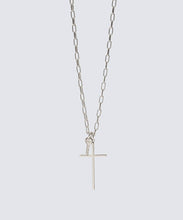 Load image into Gallery viewer, Cross and Mini Key Necklace
